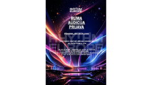 Аудиција за музичко-плесно такмичење „Ритам Европе“ 20. априла у Културном центру