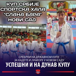 Нови Сад: Инђијски каратисти успешни на Купу Србије за кадете и јуниоре – и поједначне и екипне награде