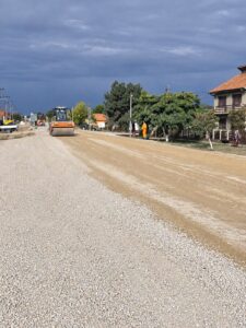 Радови на асфалтирању деонице Ноћај – Салаш Ноћајски